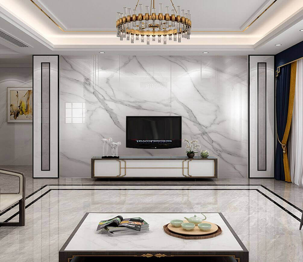 Veios diagonais sobre branco — interior 1