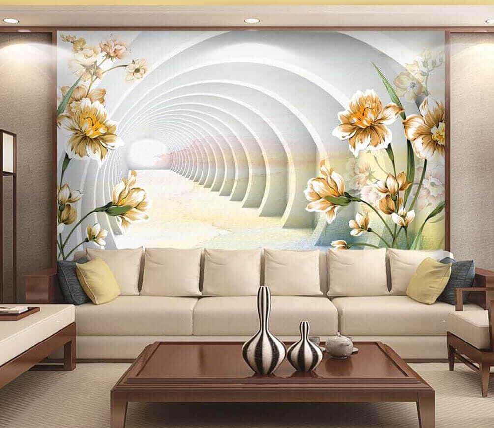 Flores e arcos — interior 1