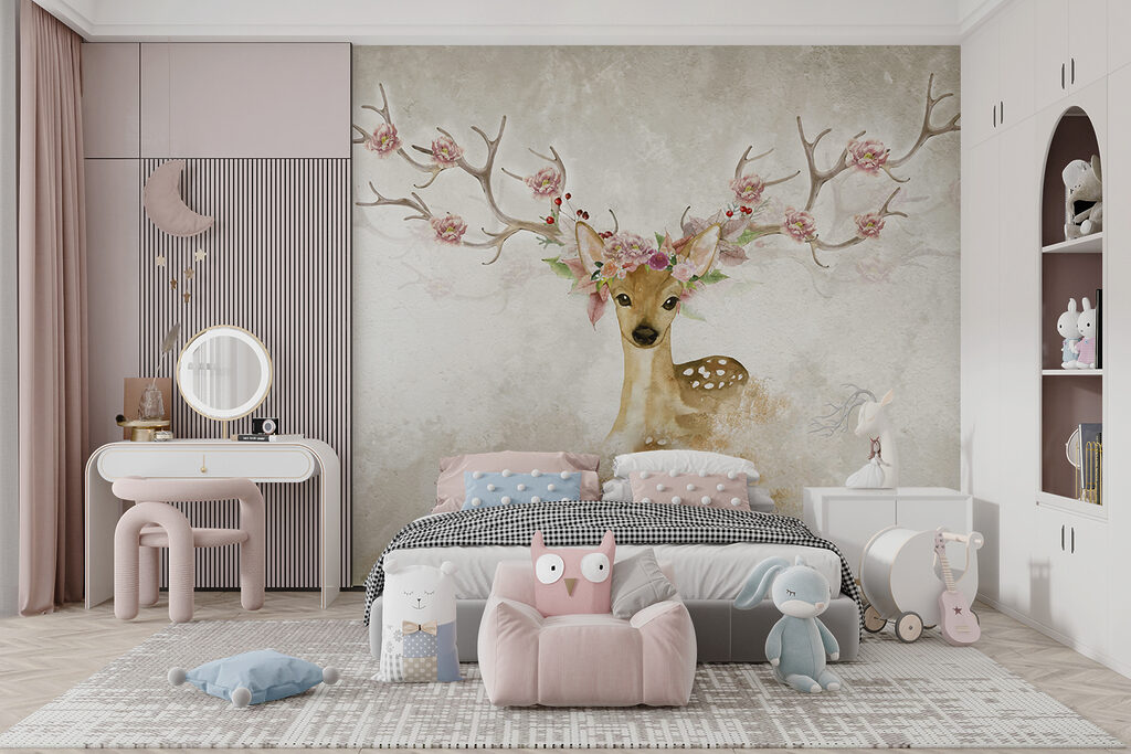 Veado com flores — interior 11