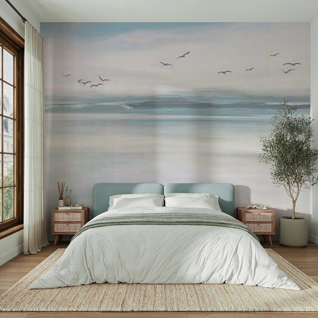 Aves sobre o mar — interior 4
