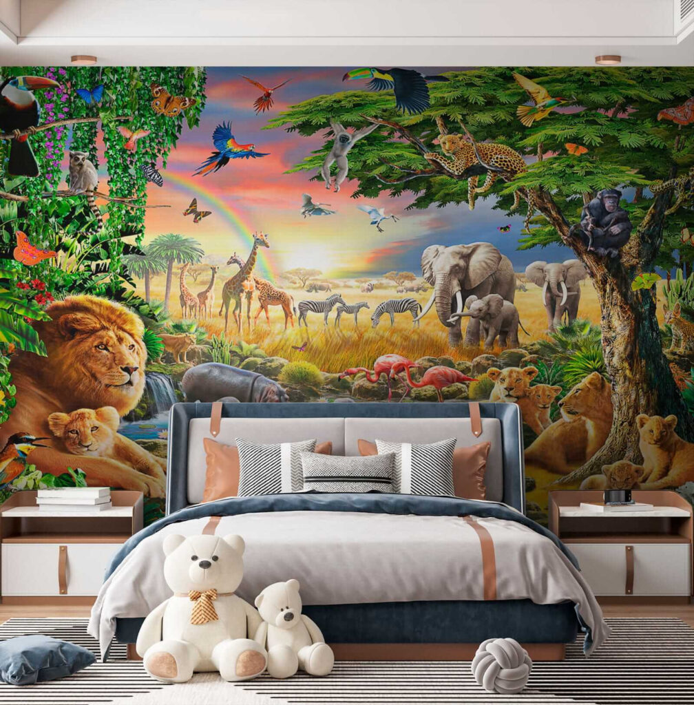 Animais junto à lagoa — interior 6