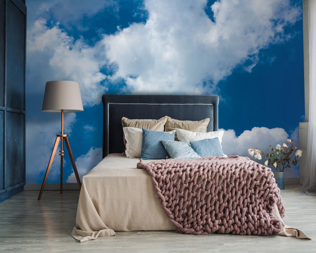 Nuvens brancas no azul — interior 2