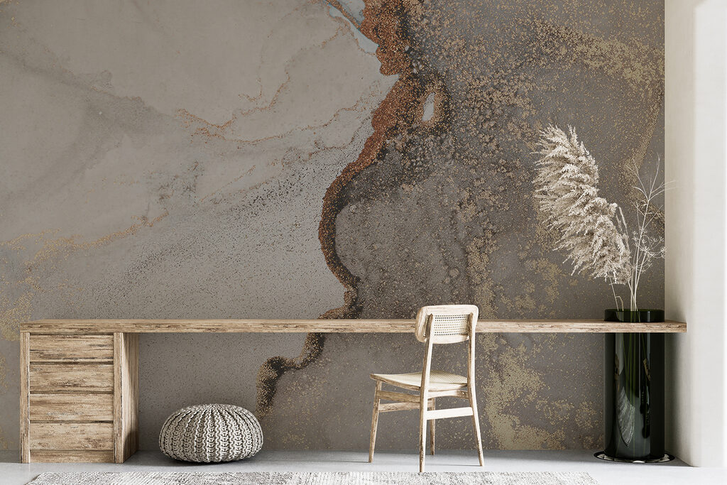 Fendas suaves com ouro — interior 5