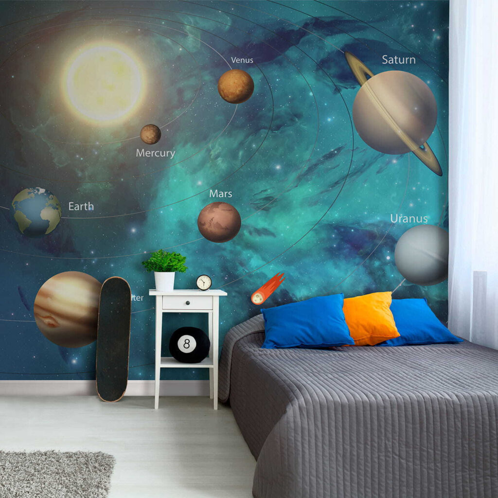 Planetas e foguetões — interior 1