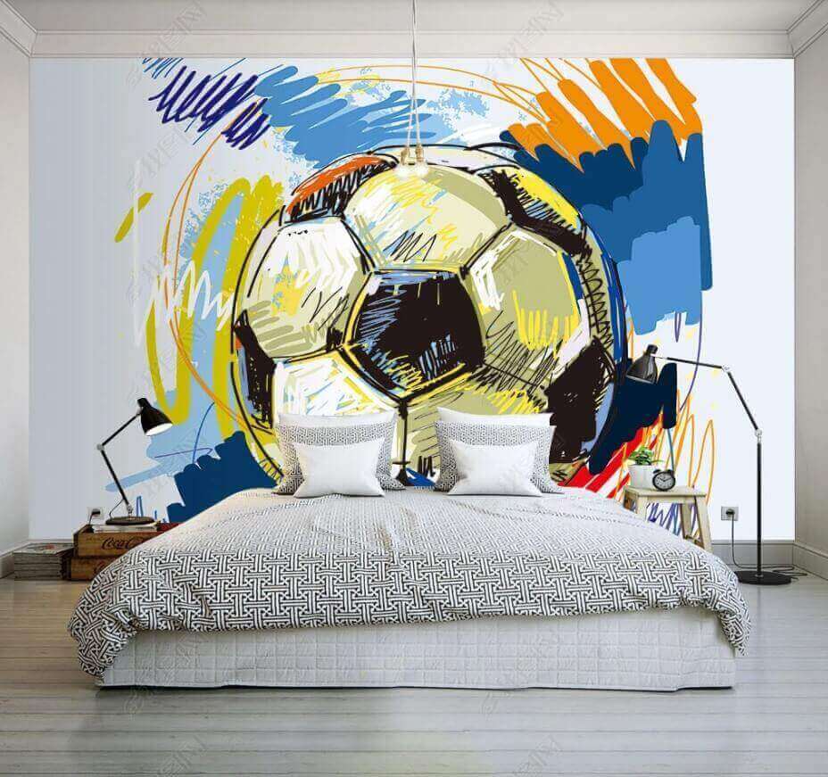 Bola de futebol — interior 1