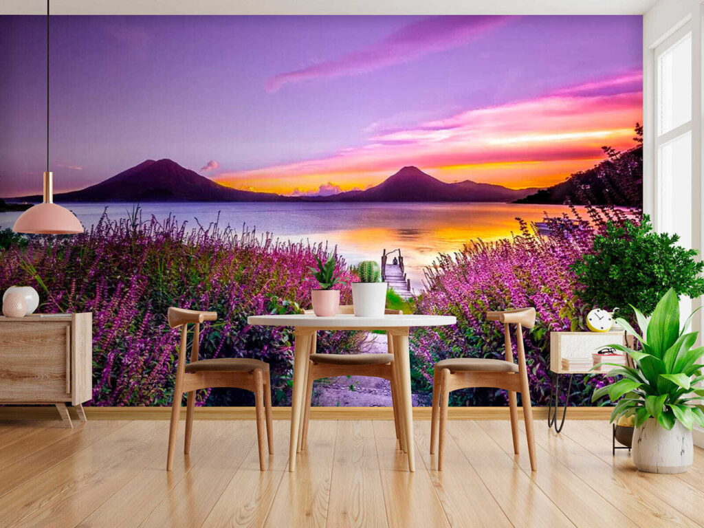 Lavanda junto ao lago — interior 1