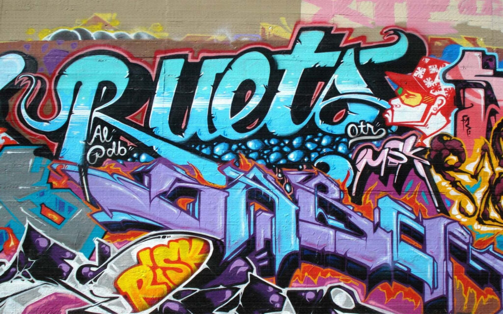 Letras de graffiti — design completo