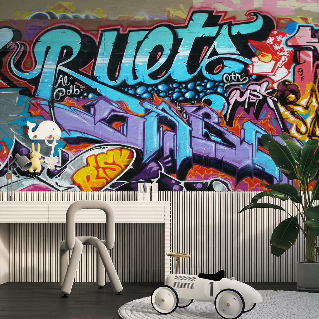 Letras de graffiti — interior 3