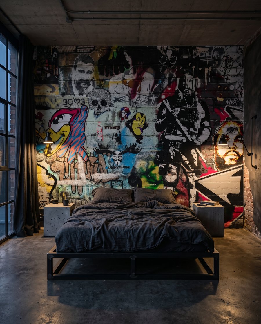 Colagem de rostos urbanos — interior 2