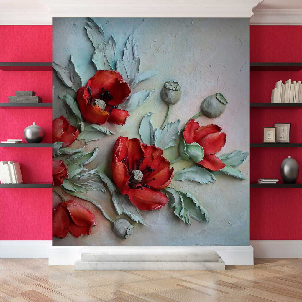 Papoilas vermelhas — interior 8