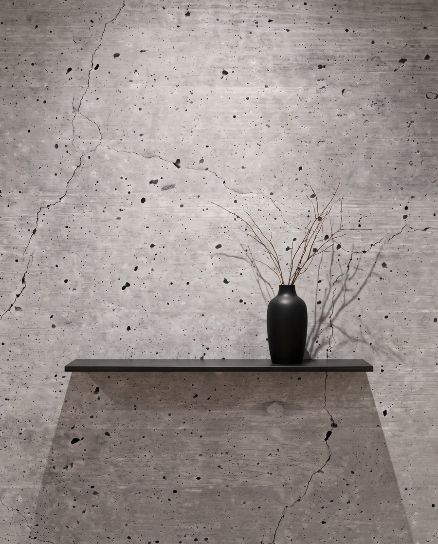 Betão cinzento — detalhe