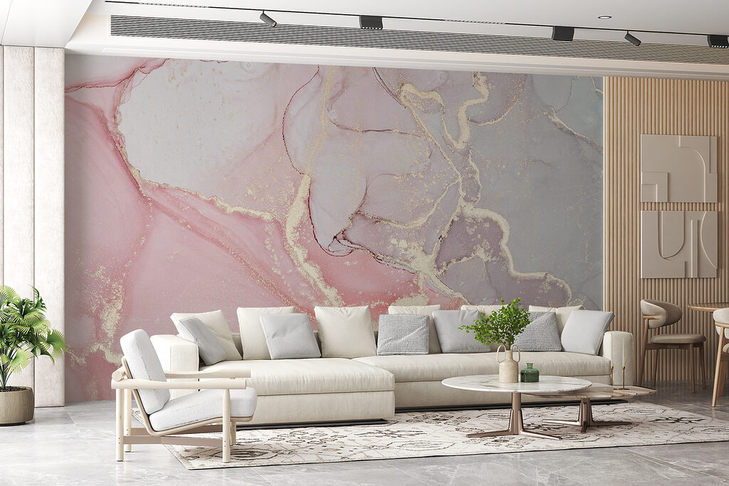 Pastel com veios dourados — interior 4