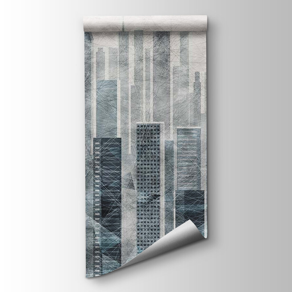 Cidade em tons cinzentos — vista do produto