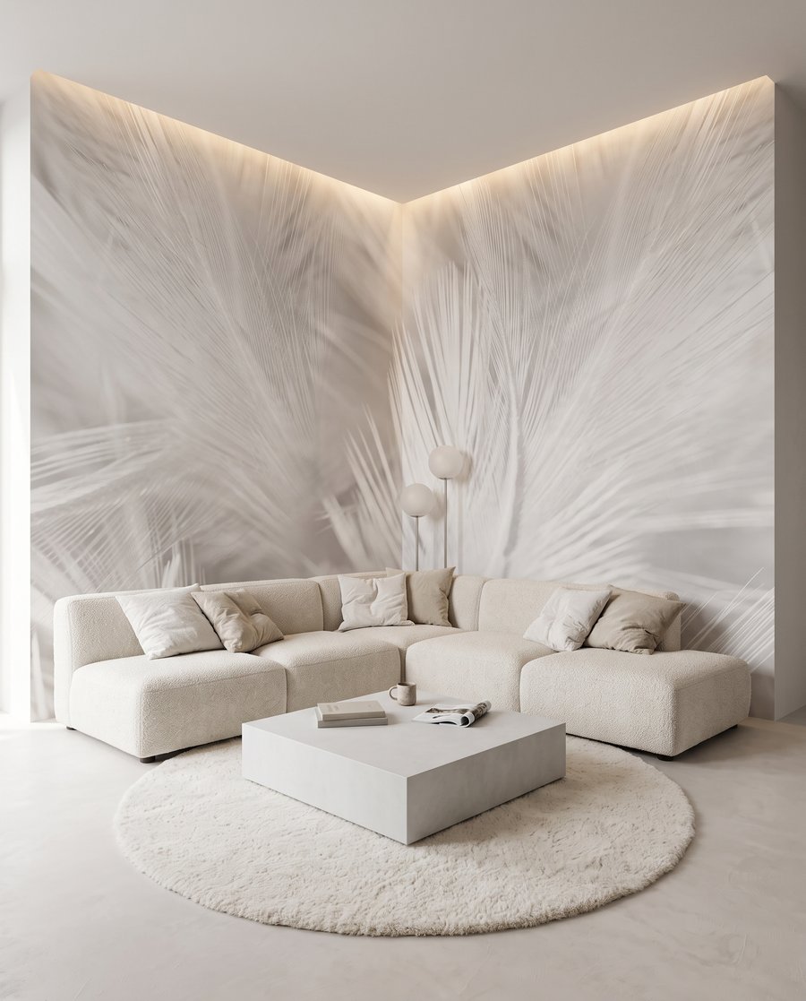 Penas brancas como nuvens — interior 4