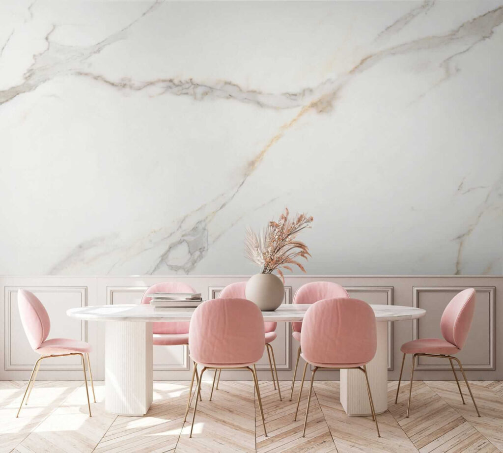 Veios finos sobre branco — interior 6