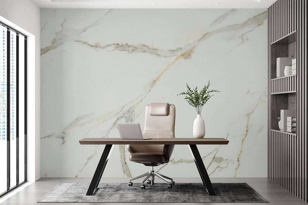 Veios finos sobre branco — interior 10