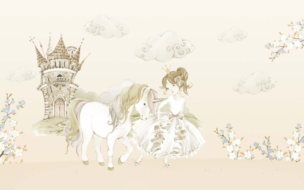 Princesa e o unicórnio — design completo