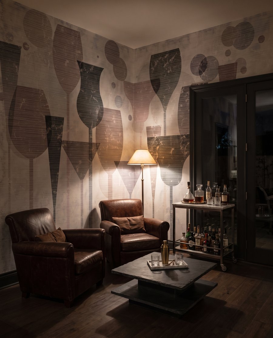 Copos em silhueta suave — interior 3