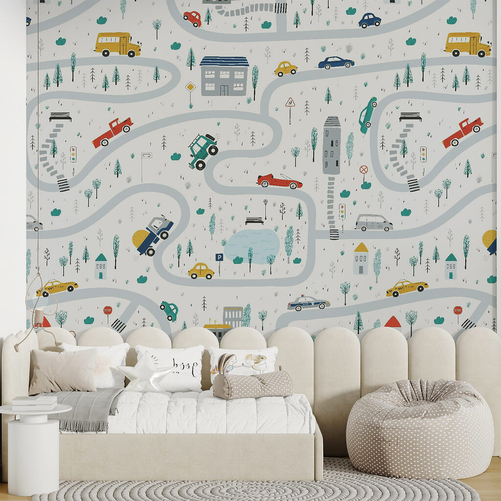 Estradas com trânsito — interior 3
