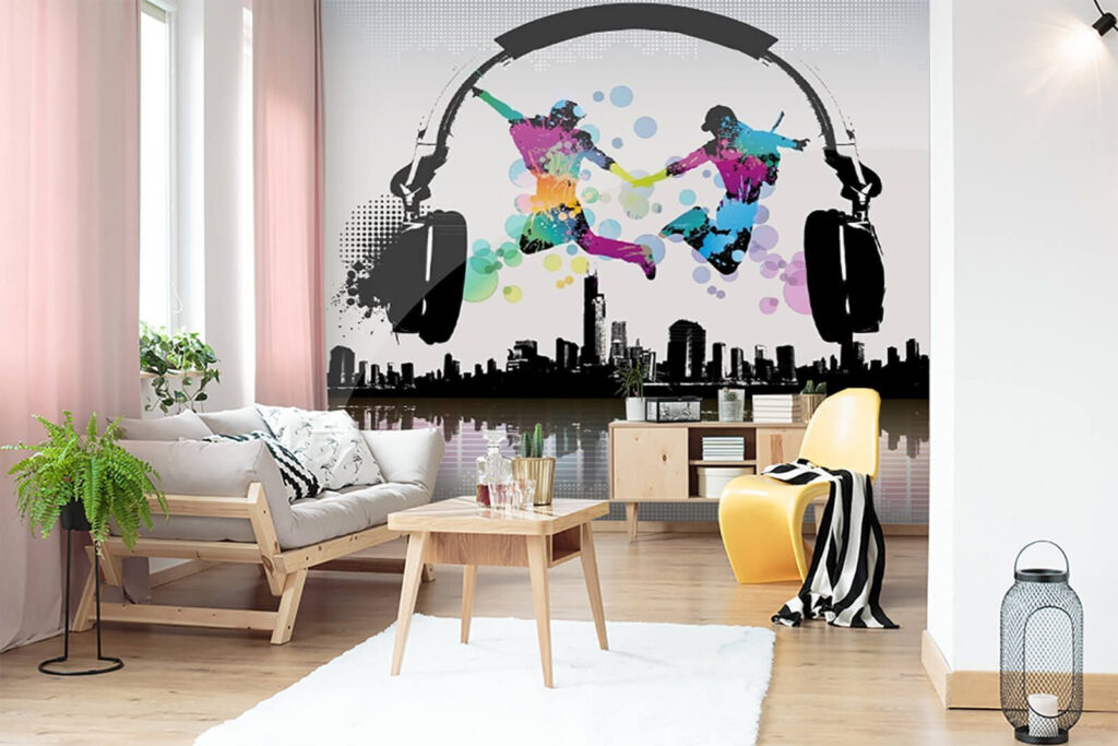 Dançarinos ao ritmo urbano num interior