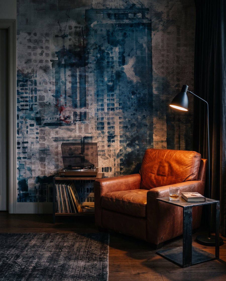 Cidade em camadas cinzentas — interior 4