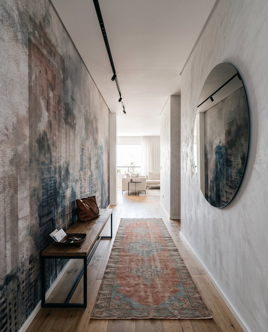Cidade em camadas cinzentas — interior 5