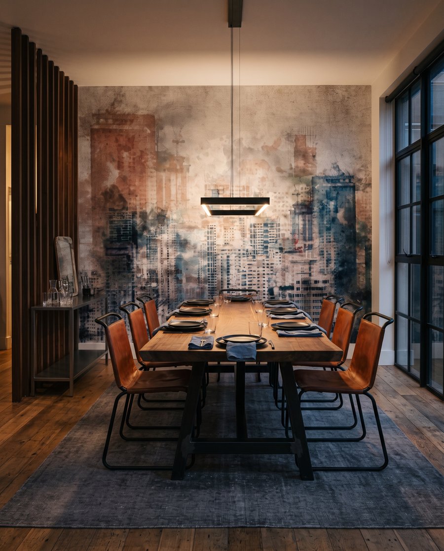 Cidade em camadas cinzentas — interior 6