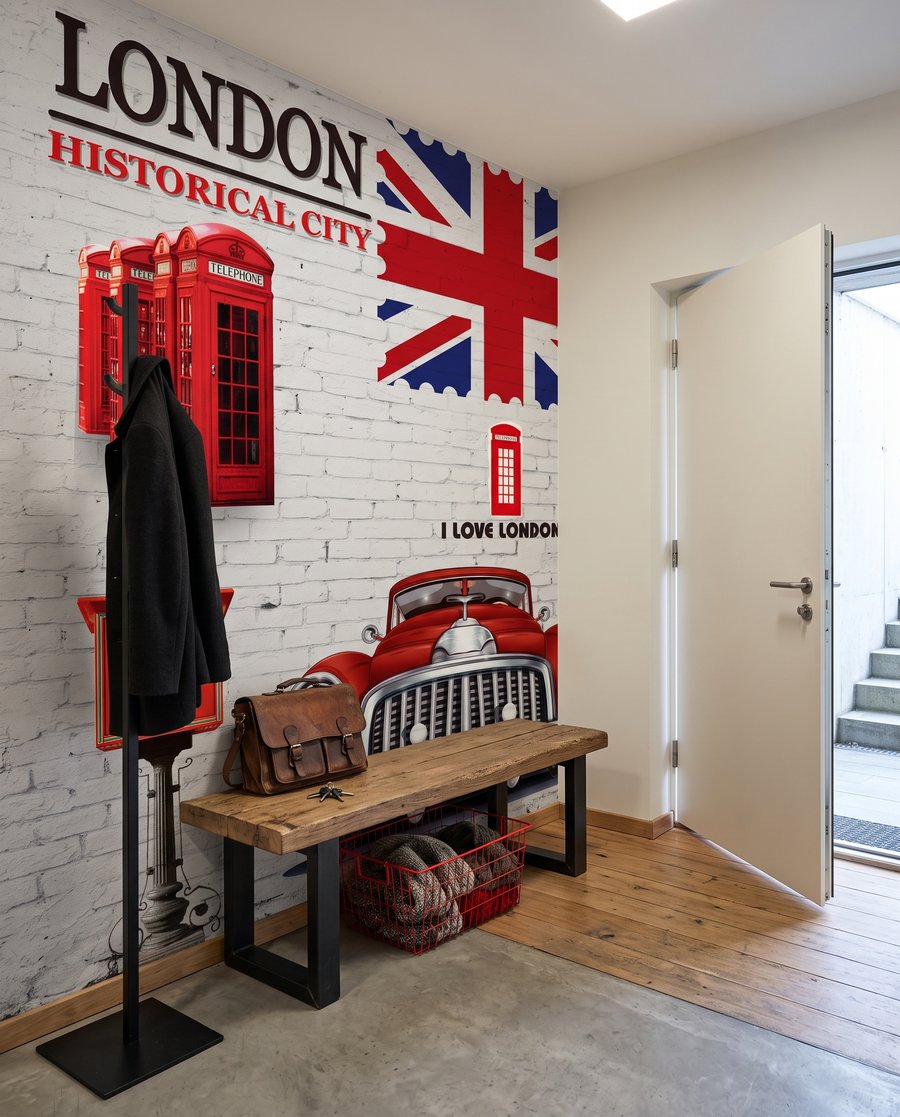 Londres com acentos vermelhos — interior 4