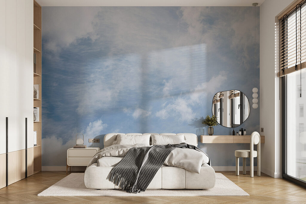Rastos de nuvens brancas — interior 6