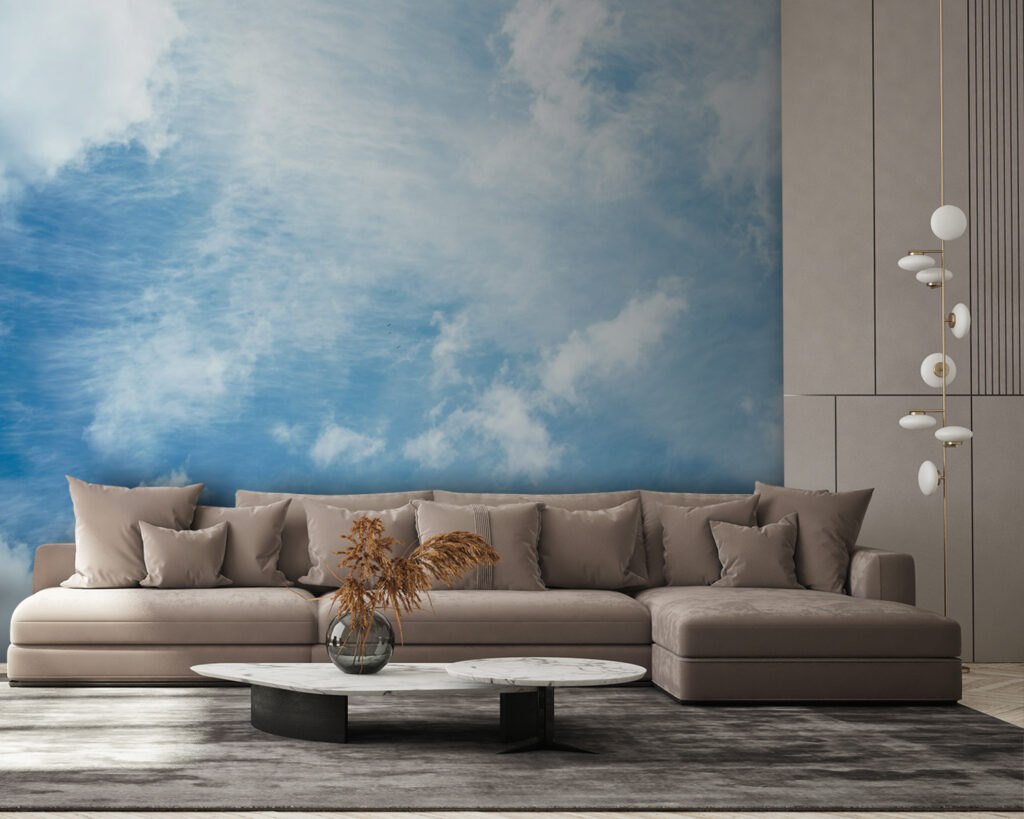 Rastos de nuvens brancas — interior 5