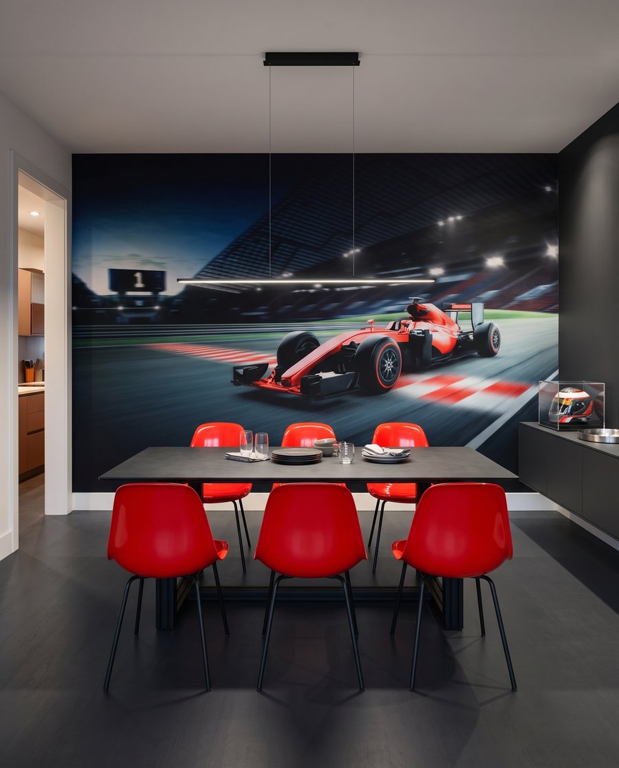 Corrida sob luz noturna — interior 4