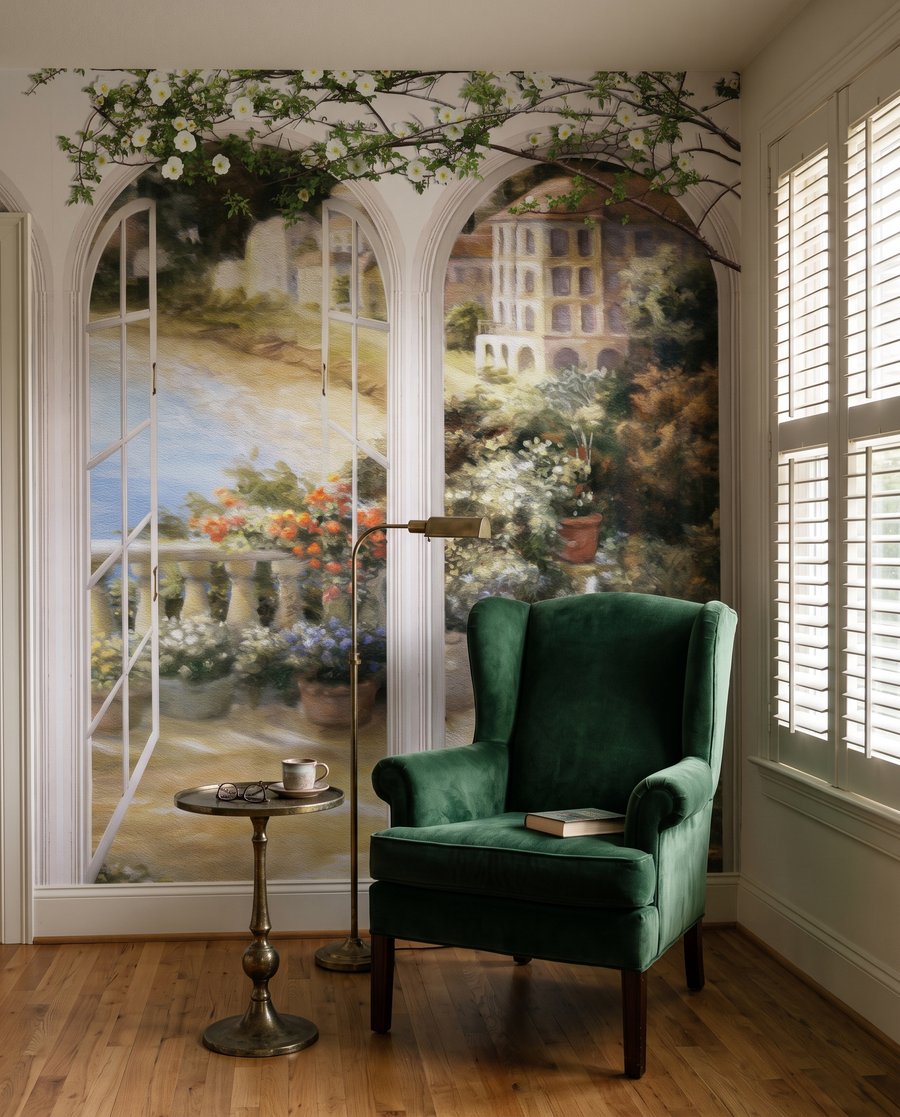 Janelas para o jardim — interior 3