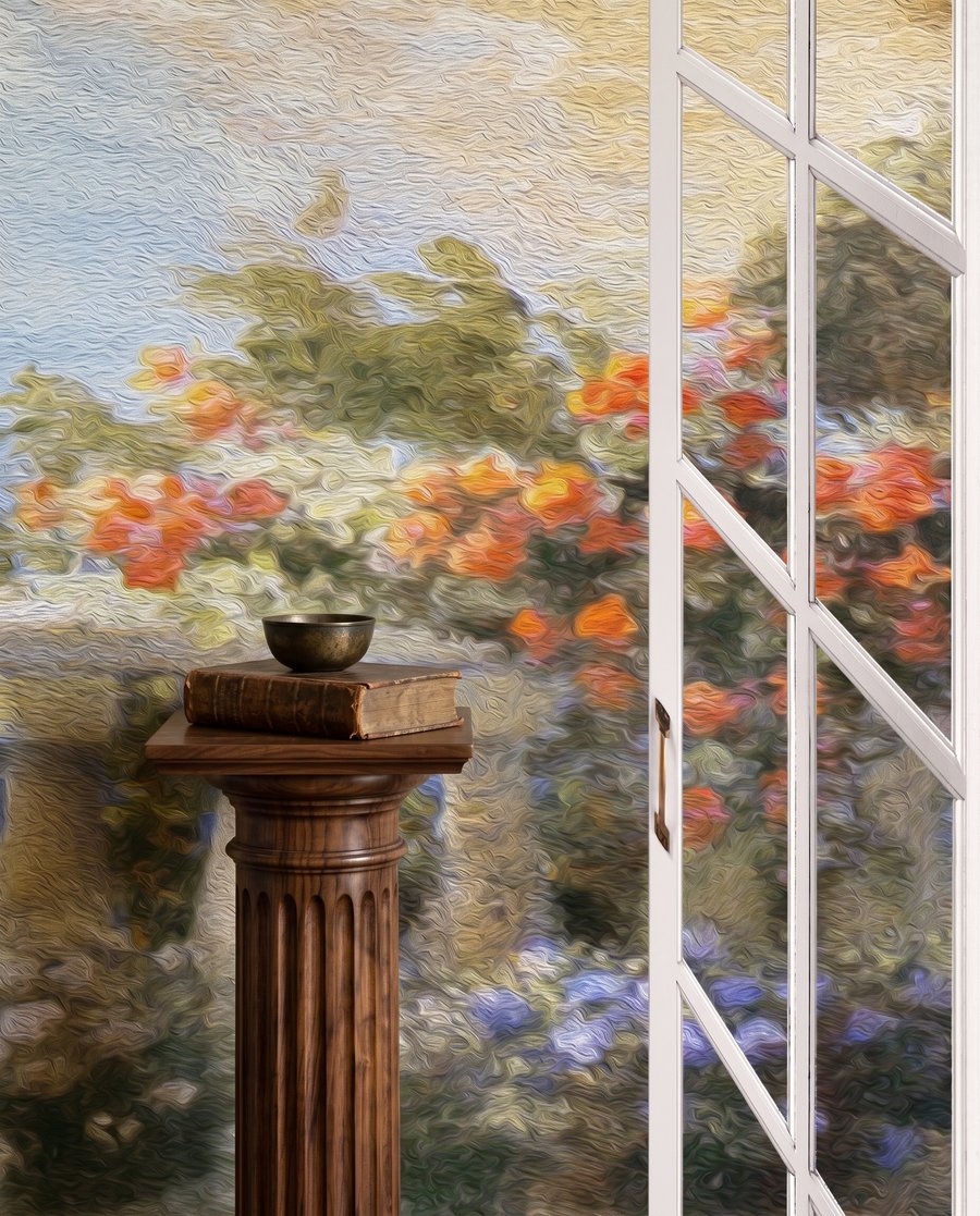 Janelas para o jardim — detalhe