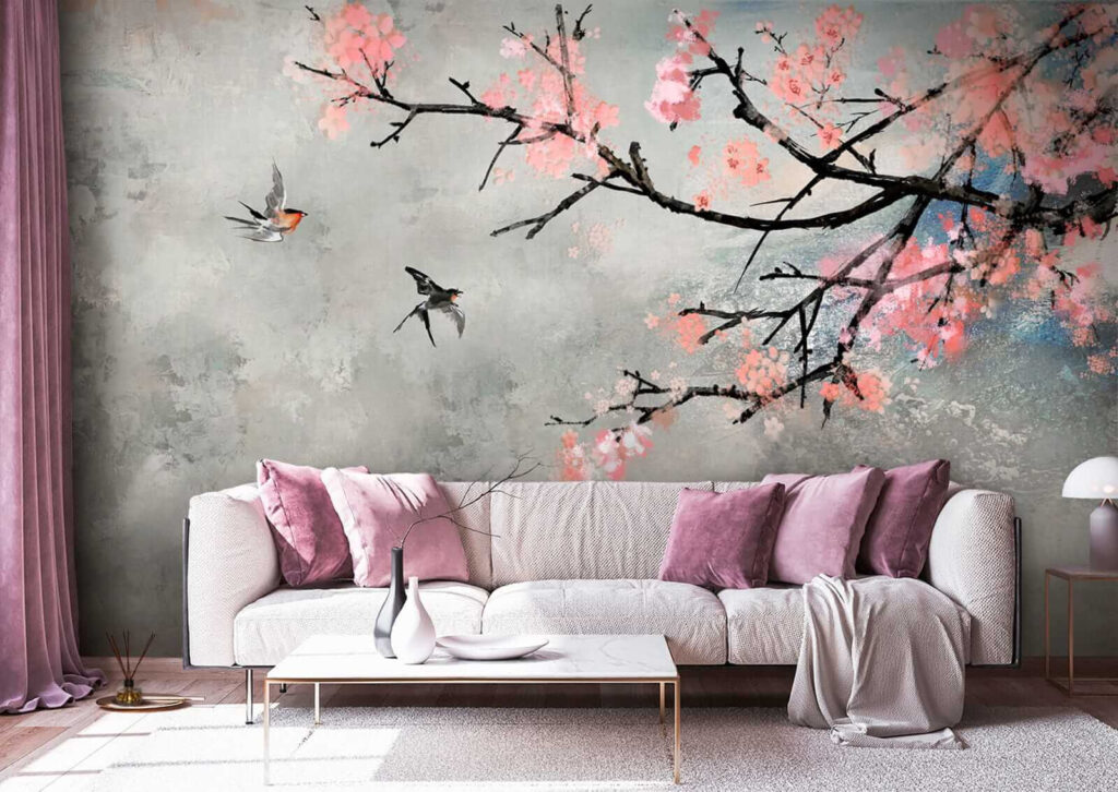 Aves sob ramos escuros — interior 7