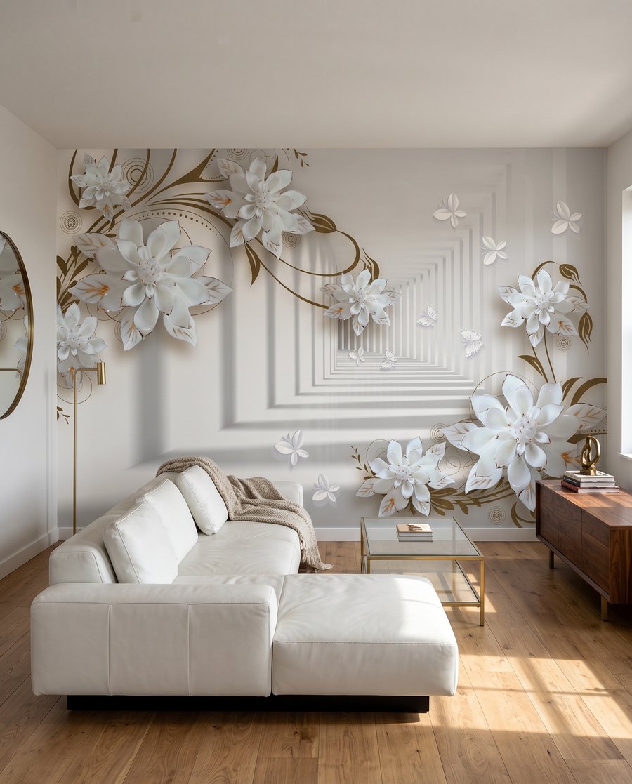 Flores em corredores profundos — interior 3