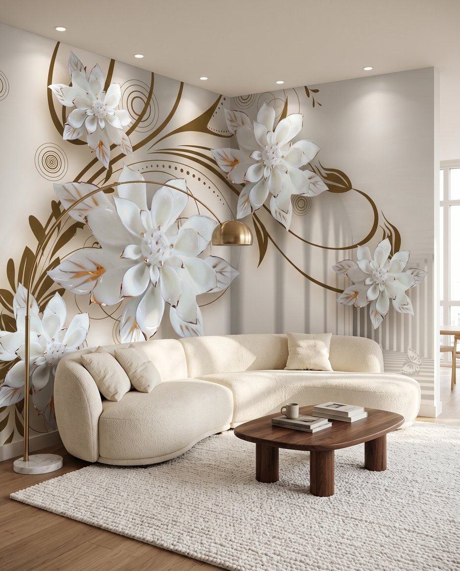 Flores em corredores profundos — interior 4