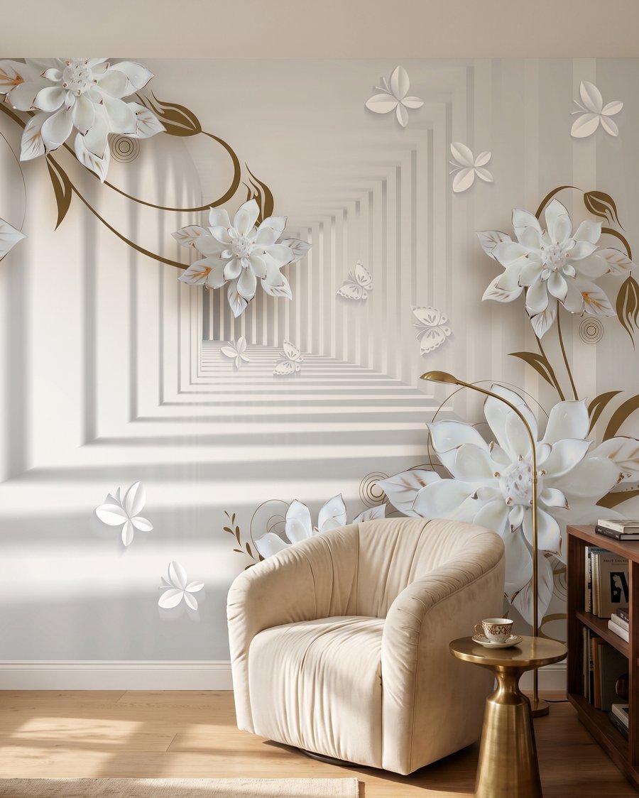 Flores em corredores profundos — interior 5