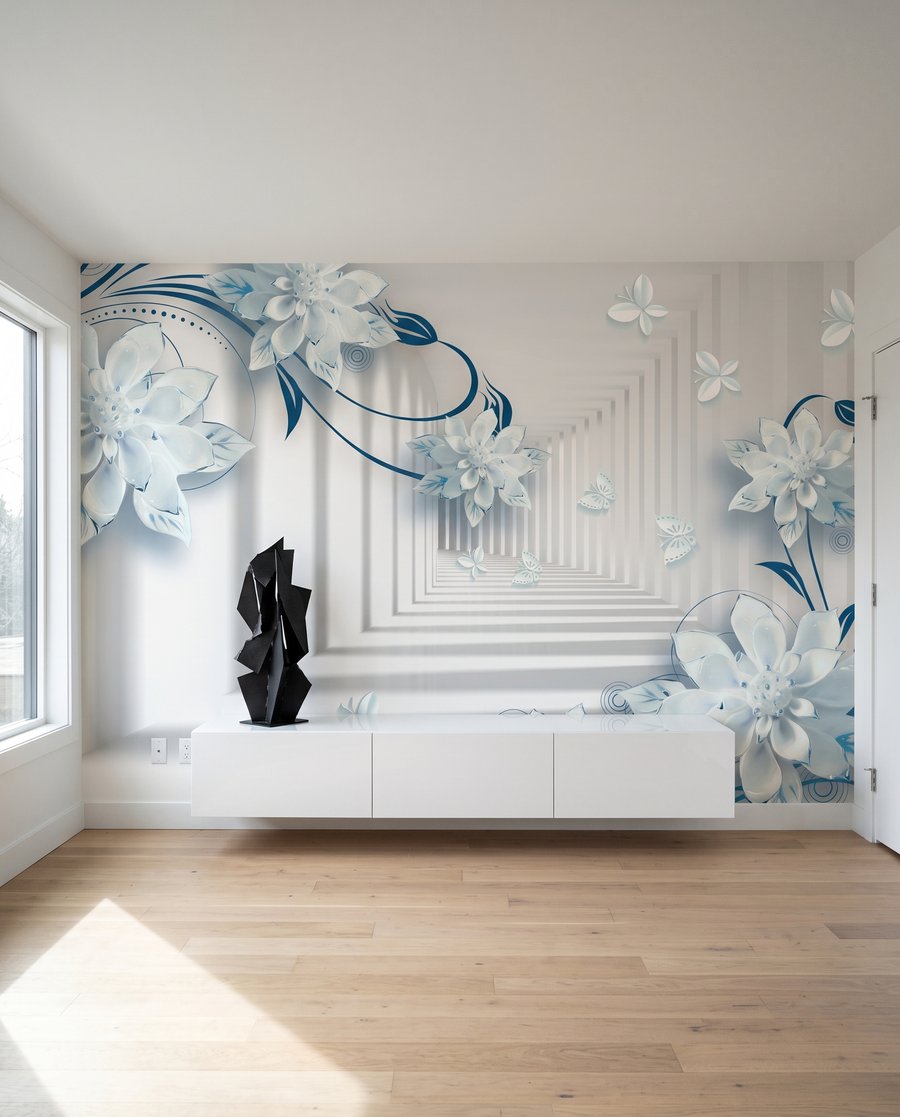 Flores em corredores profundos — interior 3