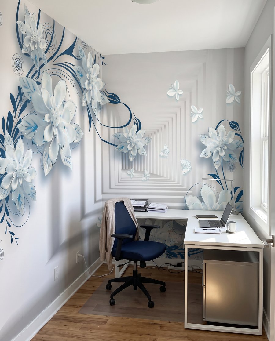 Flores em corredores profundos — interior 6