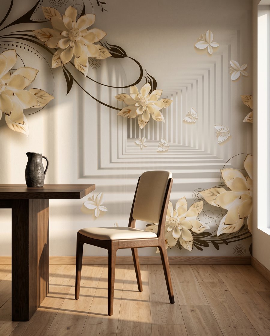 Flores em corredores profundos — interior 5
