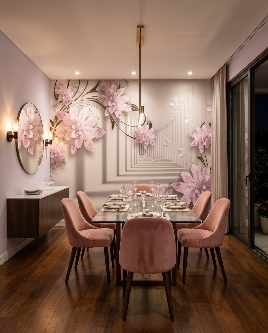 Flores em corredores profundos — interior 5
