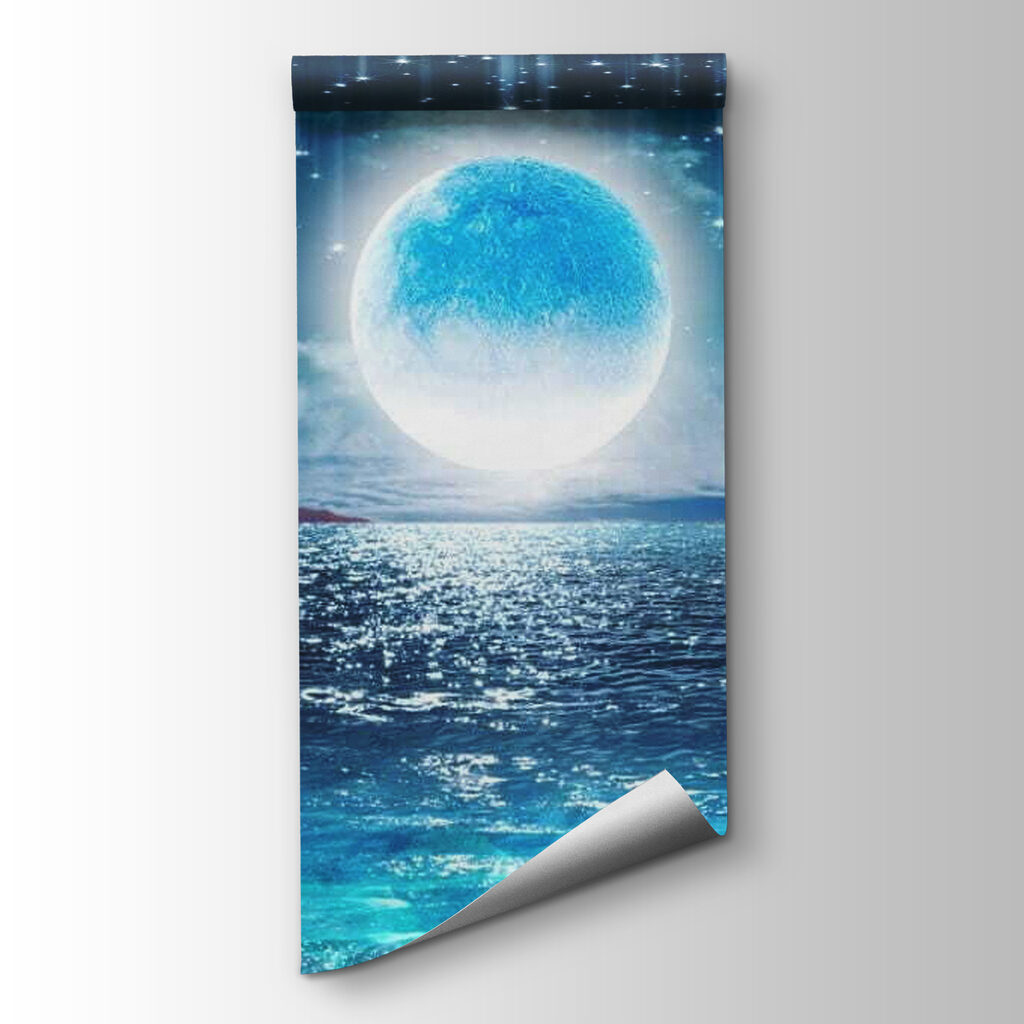 Luar sobre mar azul — vista do produto