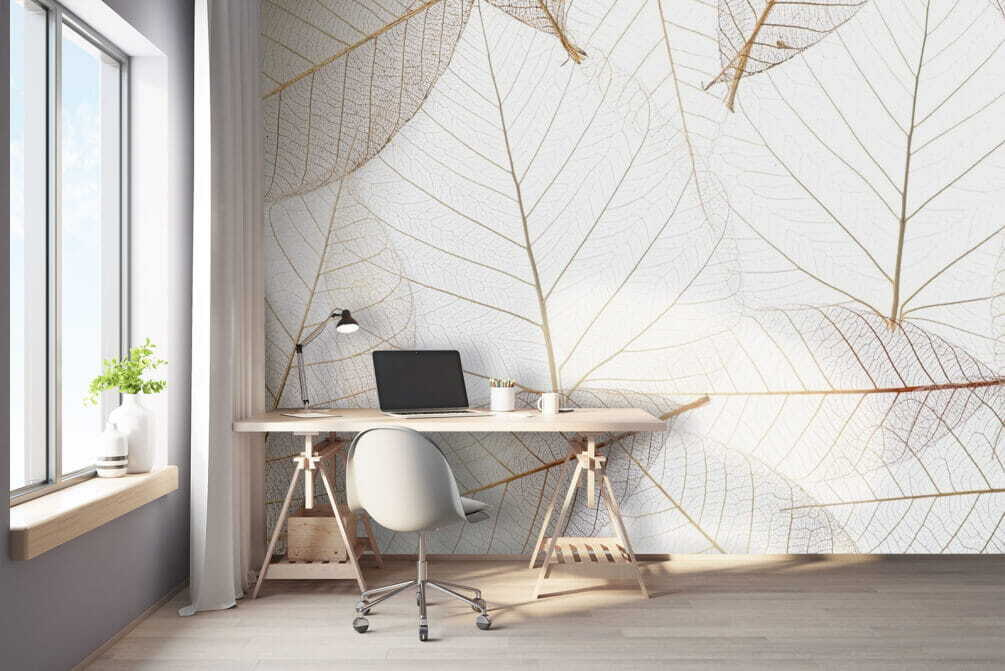 Nervuras de folhas — interior 1