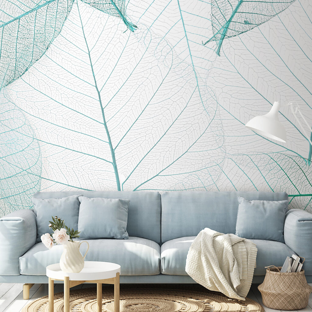Nervuras de folhas — interior 1