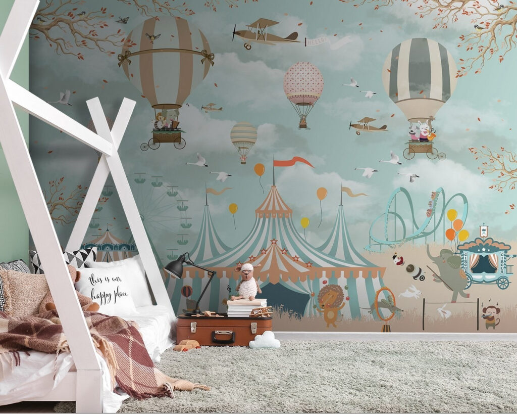 Circo com balões — interior 5