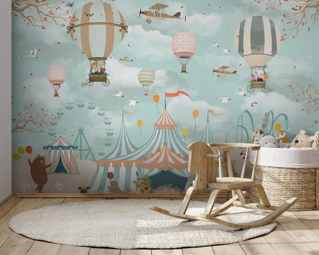 Circo com balões — interior 9