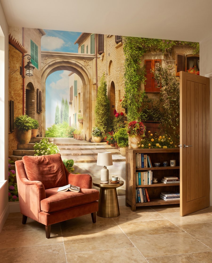 Ruela cheia de sol — interior 4