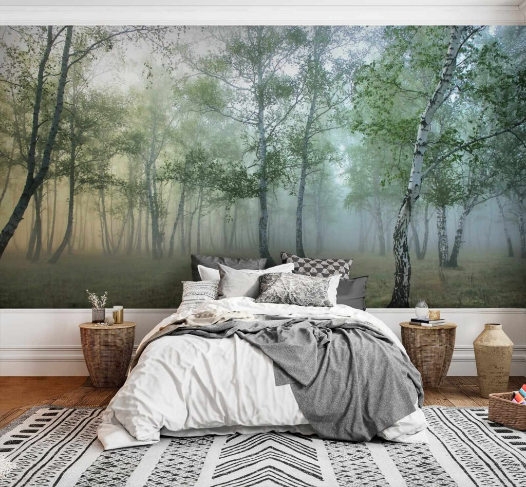 Bosque de bétulas — interior 3