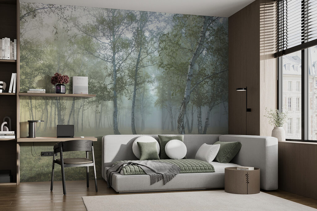 Bosque de bétulas — interior 9