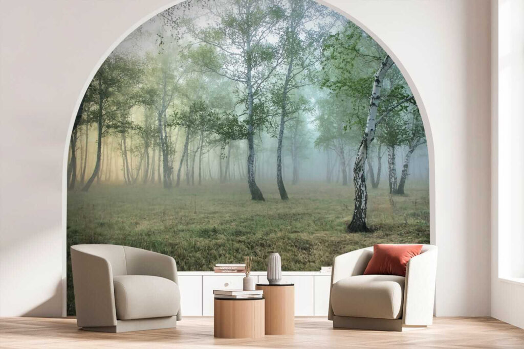 Bosque de bétulas — interior 6